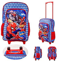 Spider-Man Deluxe Trolley Backpack Spider-Man Deluxe Trolley Backpack