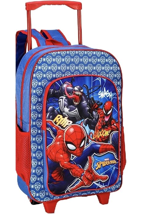 Spider-Man Deluxe Trolley Backpack Spider-Man Deluxe Trolley Backpack