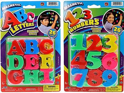 ABC's Magnetic Letters & Numbers Assortment