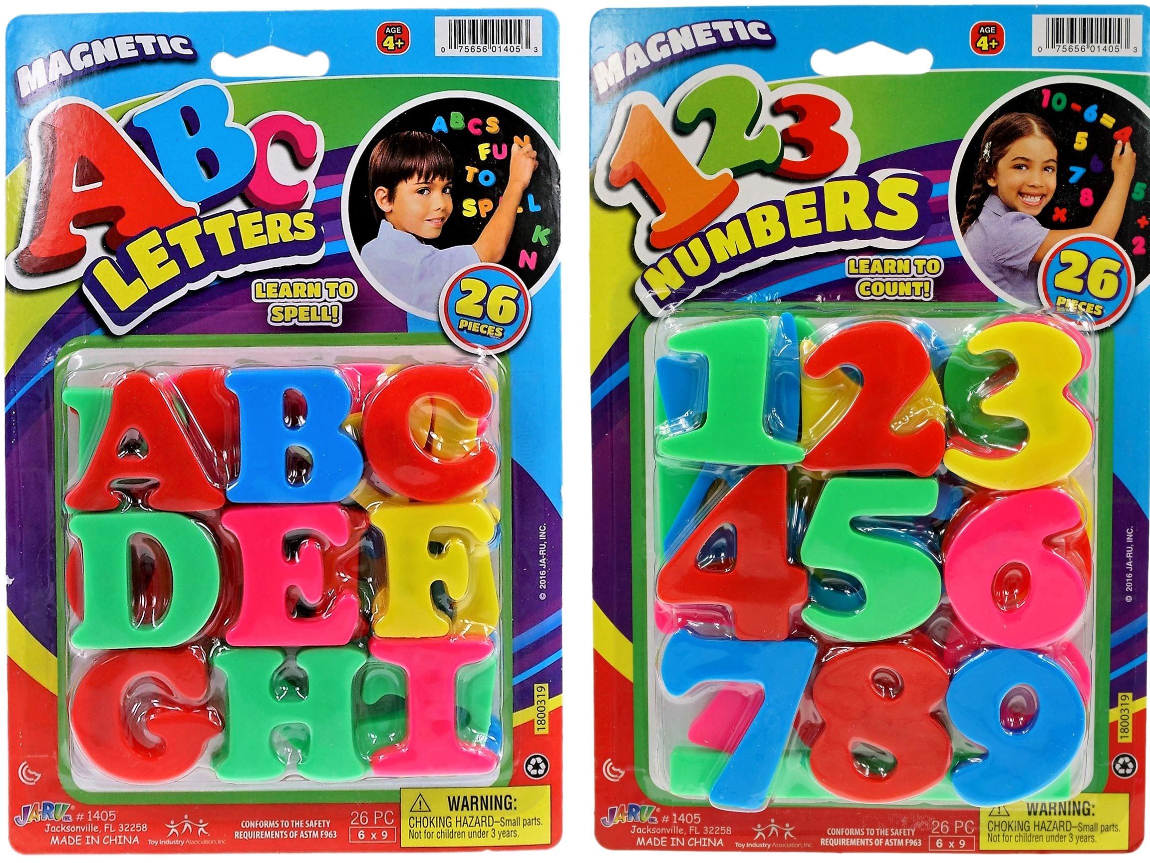 ABC's Magnetic Letters & Numbers Assortment ABC's Magnetic Letters & Numbers Assortment