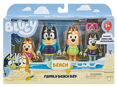 Bluey 4-Pack Figure