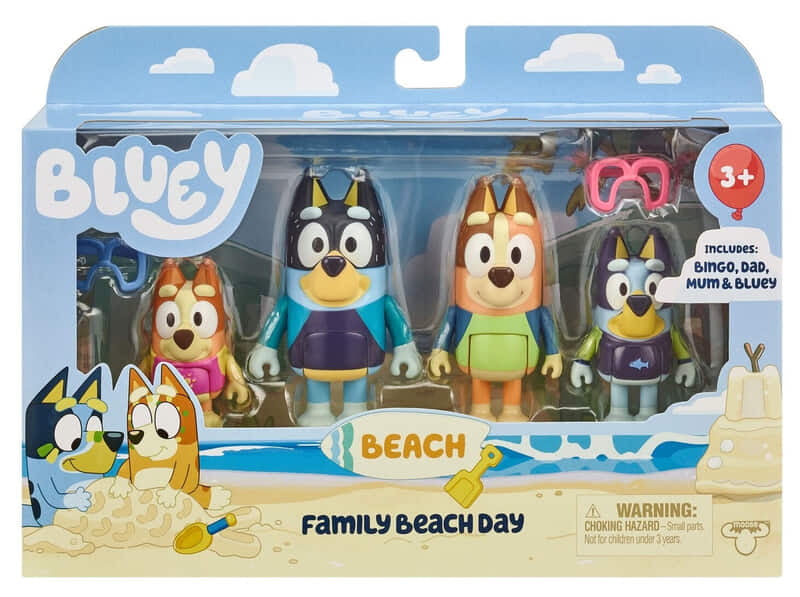 Bluey 4-Pack Figure Bluey 4-Pack Figure