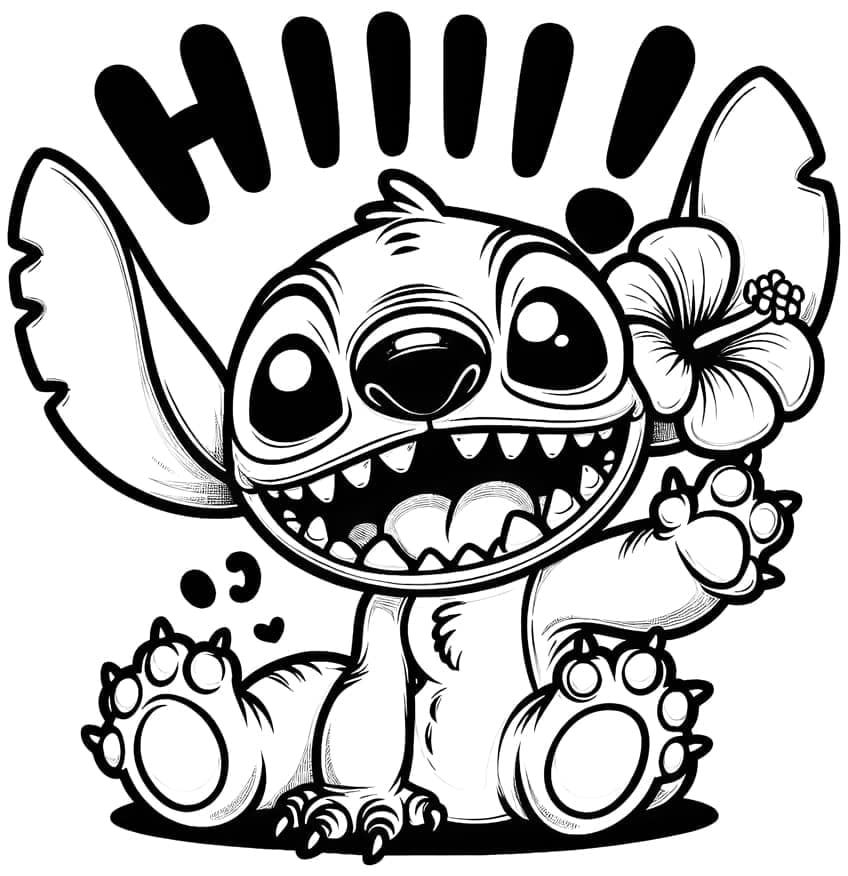 Disney Stitch Coloring Pages Lilo & Stitch Coloring Page Download