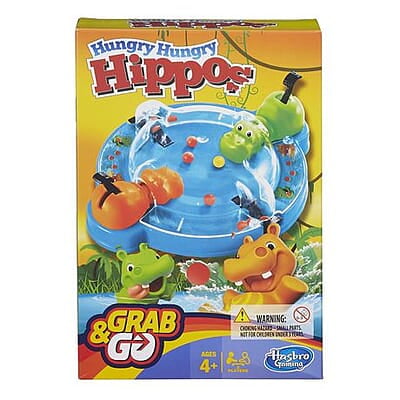 Hungry Hungry Hippo Grab & Go Game