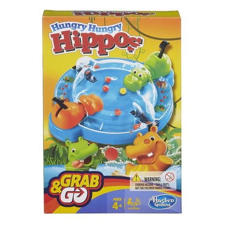 Hungry Hungry Hippo Grab & Go Game Hungry Hungry Hippo Grab & Go Game