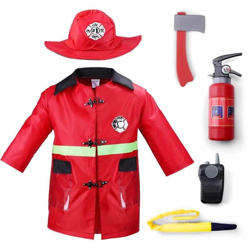 Fire Fighter Role Play Costume Set Fire Fighter Role Play Costume Set
