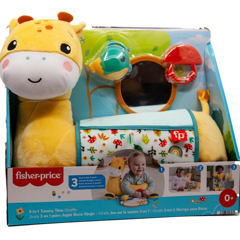 Fisher-Price 3-In-1 Tummy Time Giraffe Infant Playset Fisher-Price 3-In-1 Tummy Time Giraffe Infant Playset