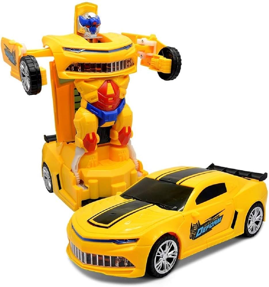 Flashing 2-in-1 Robot Race Car Vehicle Flashing 2-in-1 Robot Race Car Vehicle