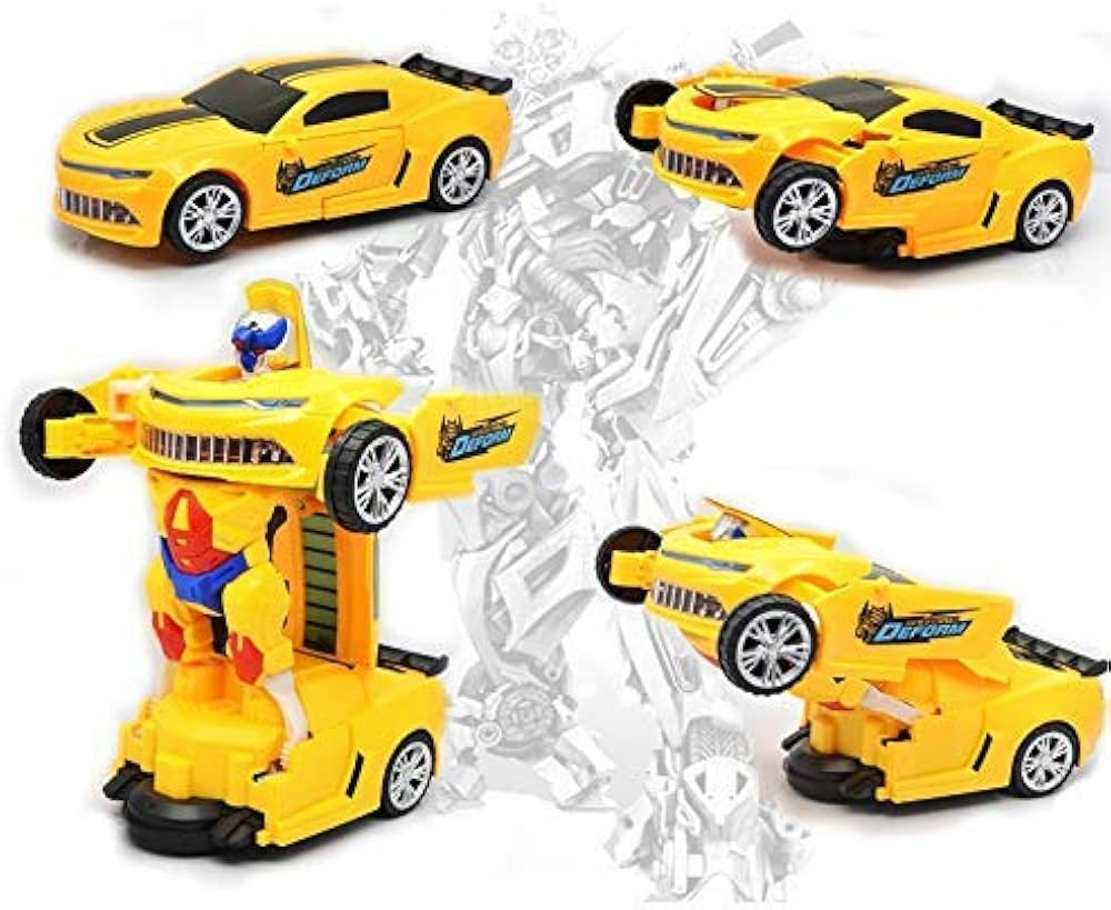 Flashing 2-in-1 Robot Race Car Vehicle Flashing 2-in-1 Robot Race Car Vehicle