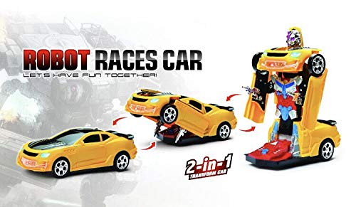 Flashing 2-in-1 Robot Race Car Vehicle Flashing 2-in-1 Robot Race Car Vehicle