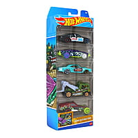 Hot Wheels 1:64 Cars 5 Pack Assortment Hot Wheels 1:64 Cars 5 Pack Assortment