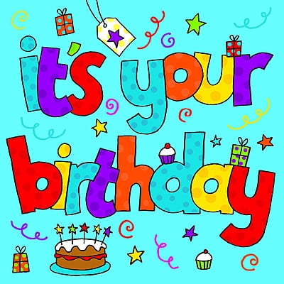 It's Your Birthday Boy Bubblicious Birthday card