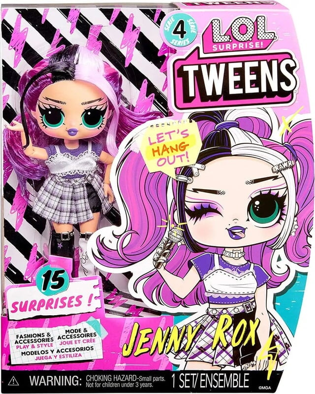 L.O.L Surprise Tweens Series 4 Doll - Jenny Rox L.O.L Surprise Tweens Series 4 Doll - Jenny Rox