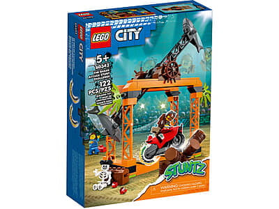 LEGO City Stuntz The Shark Attack Stunt Challenge 60342 Building Toy Set
