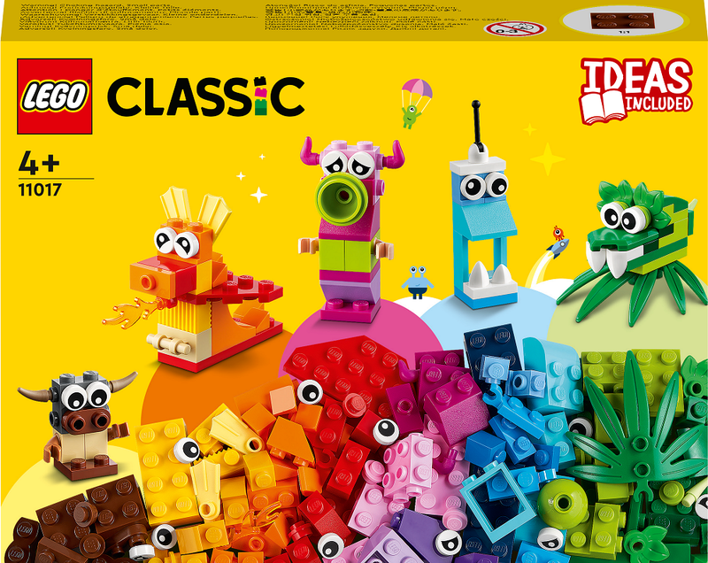 LEGO Classic Creative Monsters 11017 Building Toy Set (140 Pcs) LEGO Classic Creative Monsters 11017 Building Toy Set (140 Pcs)