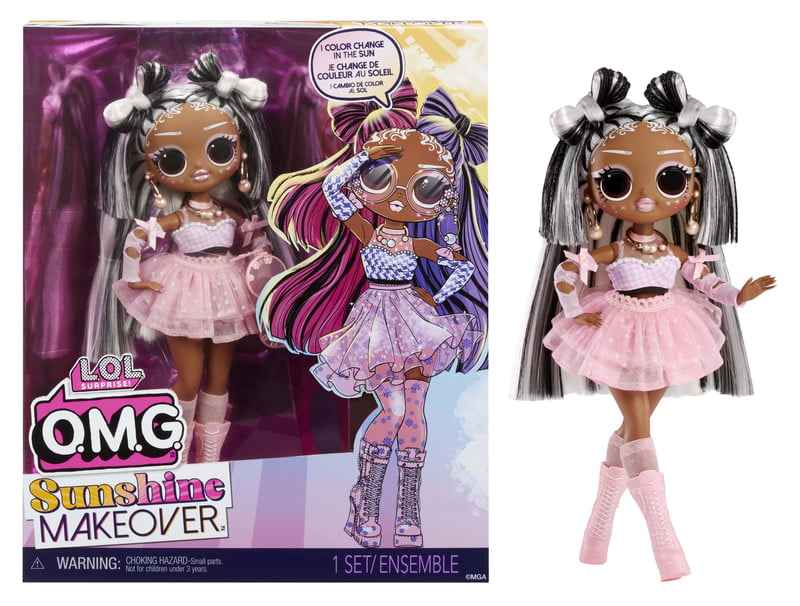 LOL Surprise OMG Sunshine Doll with Color Changing Hair LOL Surprise OMG Sunshine Doll with Color Changing Hair