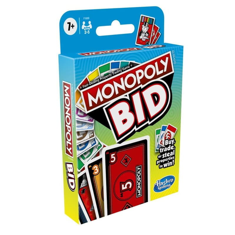 Monopoly Bid Card Game Monopoly Bid Card Game