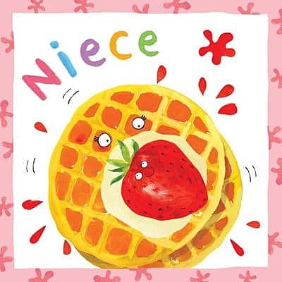 Niece Bubblicious Greeting Card