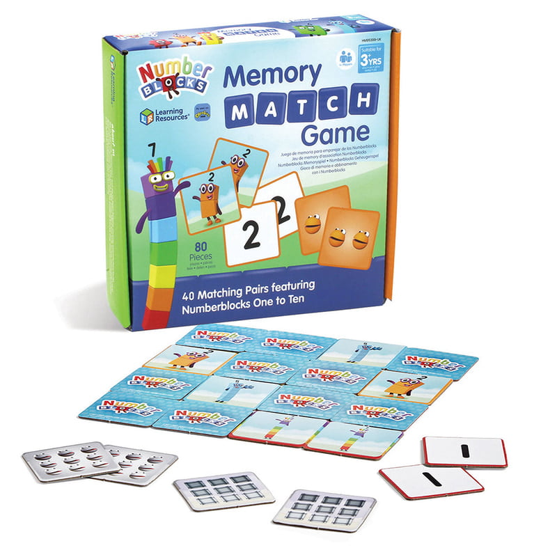 Numberblocks - Memory Match Game Numberblocks - Memory Match Game