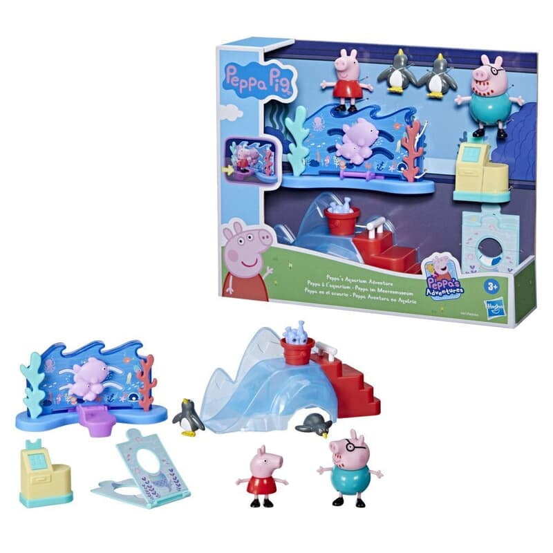 Peppa Pig Peppa’s Adventures Peppa’s Aquarium Adventure Playset Peppa Pig Peppa’s Adventures Peppa’s Aquarium Adventure Playset