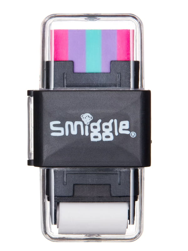 Smiggle Sharp Again Roll Eraser & Sharpener - Mix Smiggle Sharp Again Roll Eraser & Sharpener - Mix