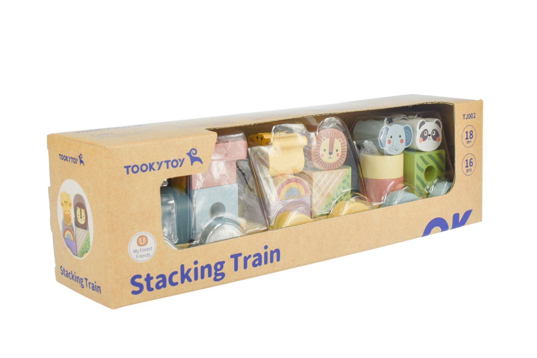 Stacking Train - Animals Stacking Train - Animals