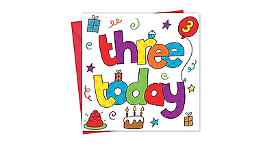Three Bubblicious Birthday card