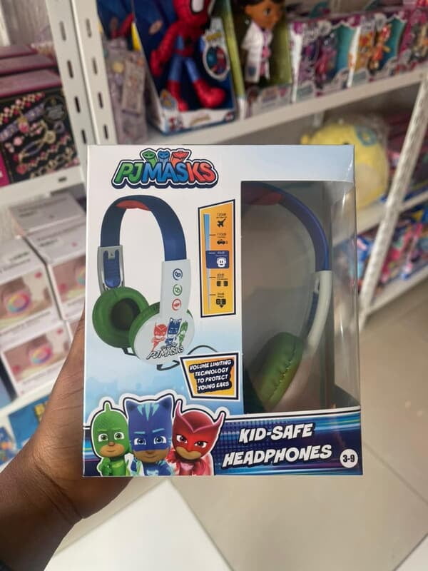PJ Masks Kid-Safe Headphones A PJ Masks Kid-Safe Headphones A