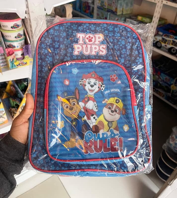 Paw Patrol Deluxe Backpack with Front Pocket - Top Pups Paw Patrol Deluxe Backpack with Front Pocket - Top Pups