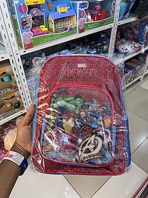 Marvel Avengers Deluxe Backpack with Front Pocket
