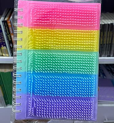 A5 Silicone Spiral Notebook Assortment