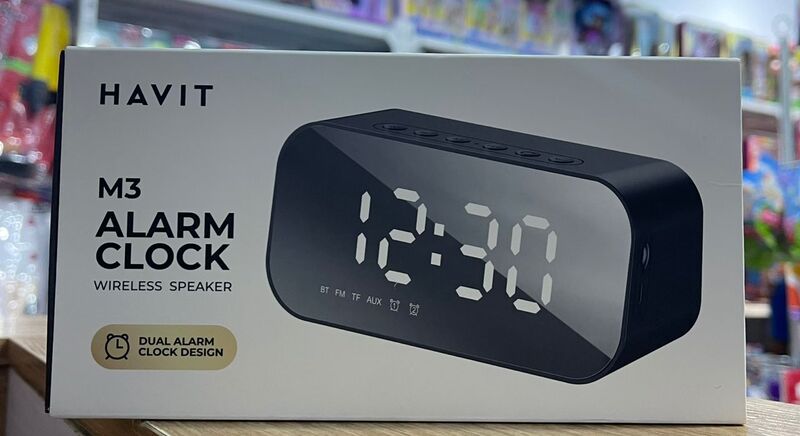 HAVIT M3 Bluetooth Speaker Alarm Clock Radio HAVIT M3 Bluetooth Speaker Alarm Clock Radio