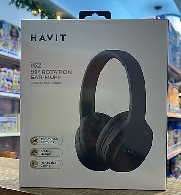 Havit i62 90 Degree Rotation Ear-muff Wireless Bluetooth Headphones