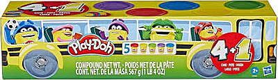 Play-Doh Back to School 5can Set